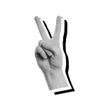 victory sign